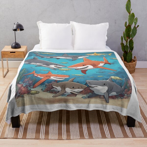 Item preview, Sharks pattern 2 designed and sold by profiler221b.