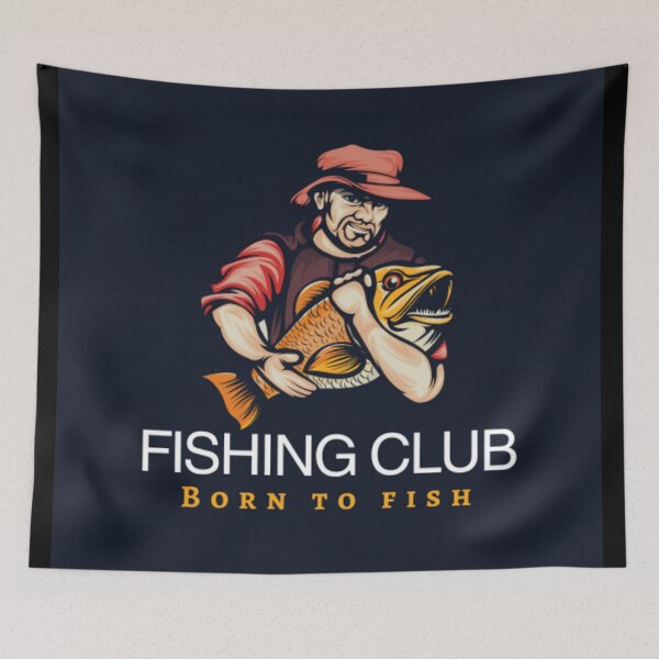 Item preview, Born to fish : fishing club logo  designed and sold by Sha1726.
