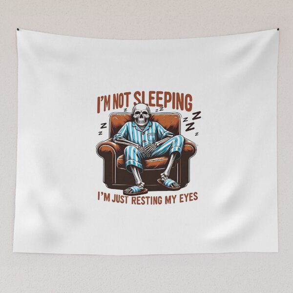Item preview, Funny I'm Not Sleeping I'm Just Resting My Eyes Fathers Dad Joke designed and sold by Merchrise.