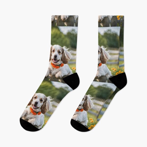 Item preview, Lemonroan orangeroan   English cocker spaniel running designed and sold by Coolparrotgirl.