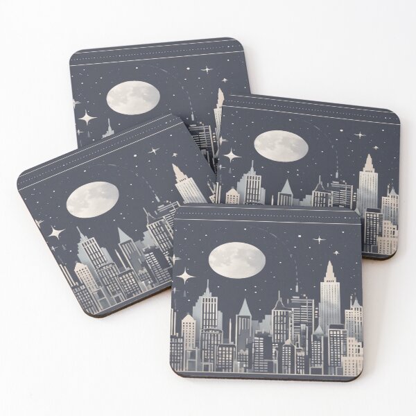 Item preview, Minimalist Cityscape designed and sold by merve02shop.