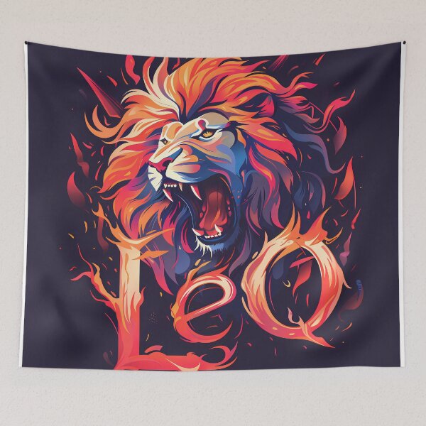 Aperçu de l'œuvre Zodiaque du Grand Lion - Lion  créée et vendue par SillyWare.