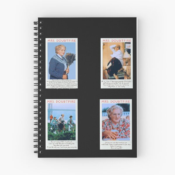 Item preview, Mrs Doubtfire Sticker Set / T Shirt designed and sold by DiverseDazzle.