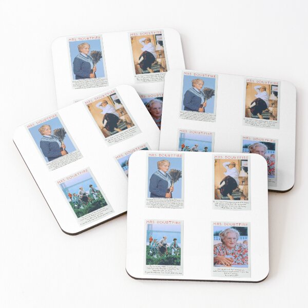 Item preview, Mrs Doubtfire Sticker Set / T Shirt designed and sold by DiverseDazzle.
