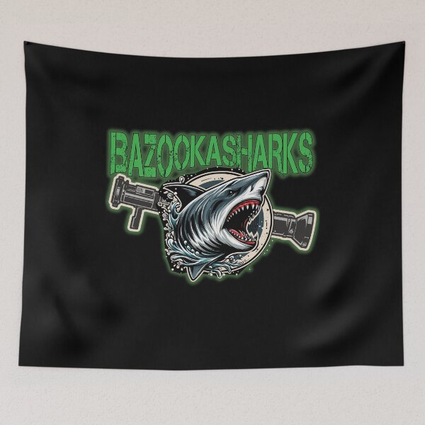 Item preview, Bazooka Sharks designed and sold by FYS-Arte-Style.