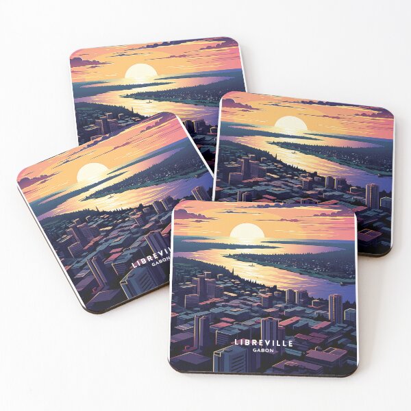 Item preview, Libreville Gabon Coastal Capital designed and sold by NeuralVibe.