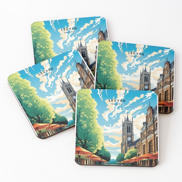 Item preview, Leuven Belgium Historic Town designed and sold by NeuralVibe.