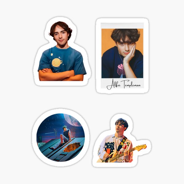 Item preview, Alfie Templeman Sticker Set / T Shirt designed and sold by DiverseDazzle.