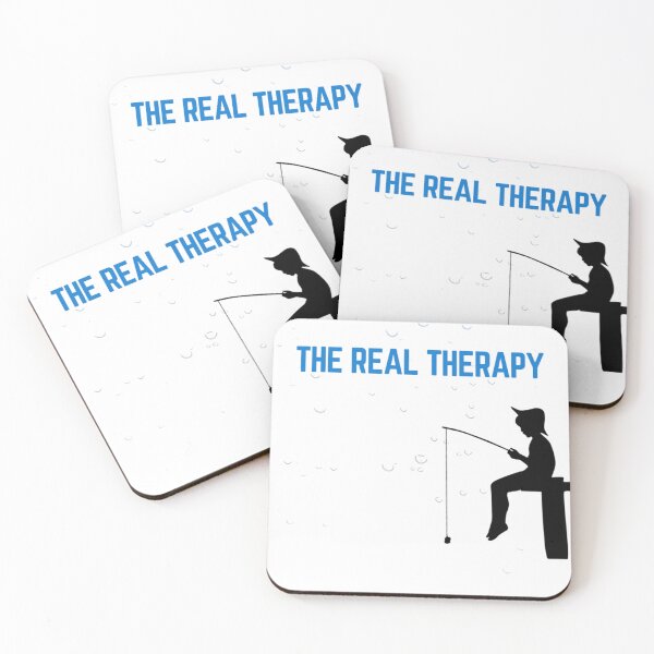 Item preview, The real therapy is in a fishing trip designed and sold by Sha1726.