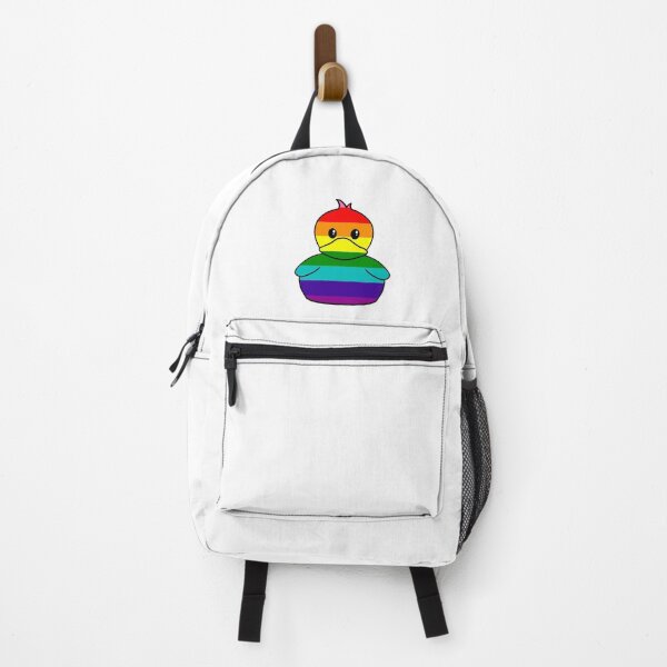 Item preview, Gilbert Baker Pride Flag Duck designed and sold by PineKonePixels.