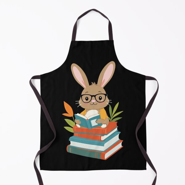 Item preview, Reading Bunny Enthusiastic Book Lover Bunny designed and sold by LuminOrb.