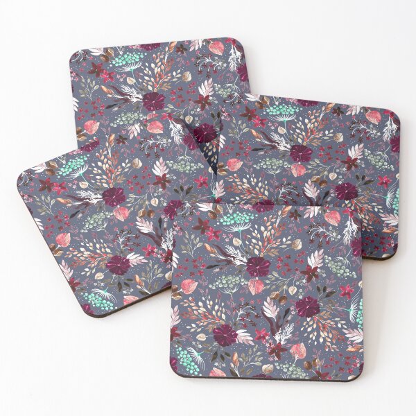 Item preview, Wild Grasses, Gray background designed and sold by Alex  Blud.