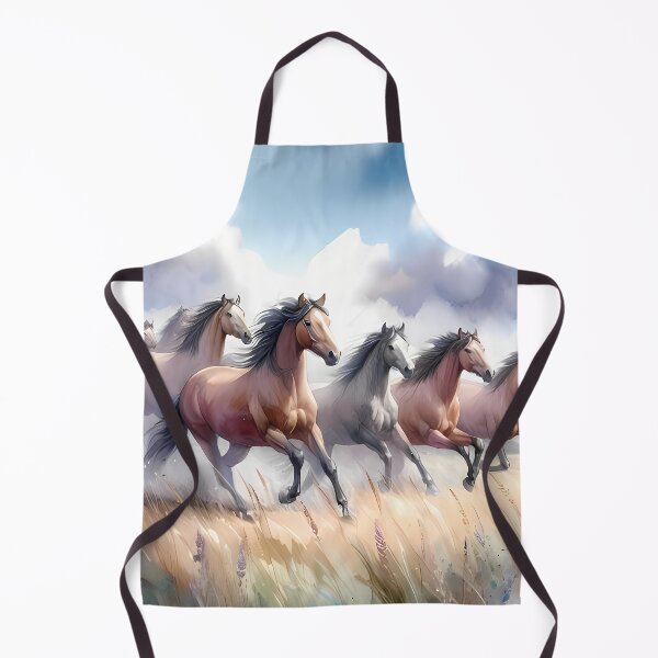 Item preview, Horses running freely in the wild designed and sold by RubisLeaf.