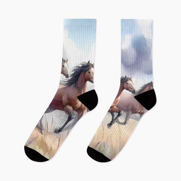Item preview, Horses running freely in the wild designed and sold by RubisLeaf.