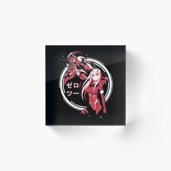 Zero Two - Strelitzia | Darling in the Franxx Acrylic Block