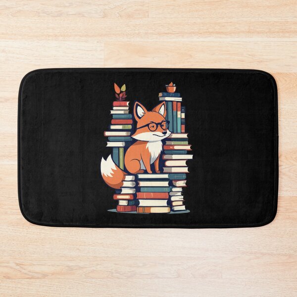 Item preview, Cute Book Lover Fun Fox Bookworm Design designed and sold by LuminOrb.