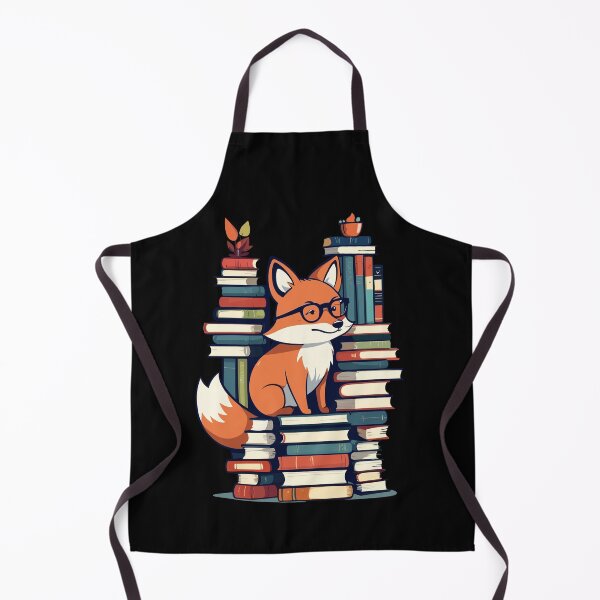 Item preview, Cute Book Lover Fun Fox Bookworm Design designed and sold by LuminOrb.