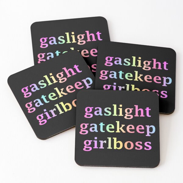 Item preview, Gaslight, Gatekeep, Girlboss designed and sold by Danemonte.