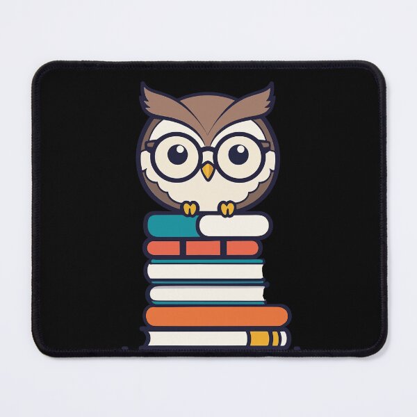 Item preview, Cute Book Owl Funny Literature Enthusiast designed and sold by LuminOrb.