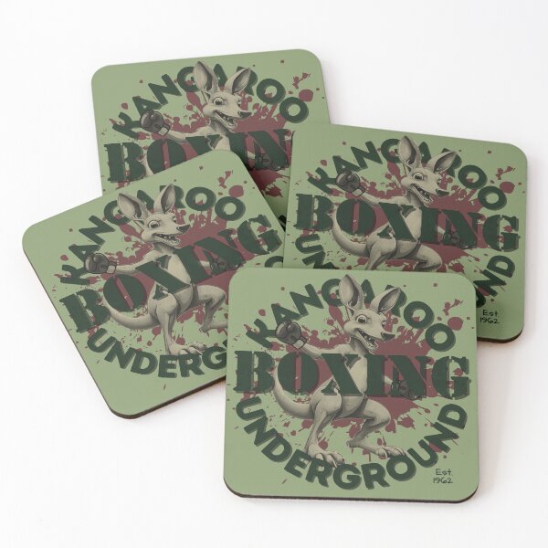 Item preview, Kangaroo Underground Boxing designed and sold by pUNKnown.