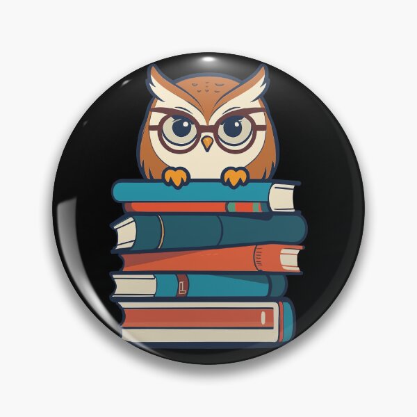 Item preview, Cute Book Owl For Avid Readers And Book Lovers designed and sold by LuminOrb.