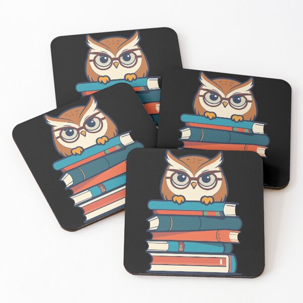 Item preview, Cute Book Owl For Avid Readers And Book Lovers designed and sold by LuminOrb.