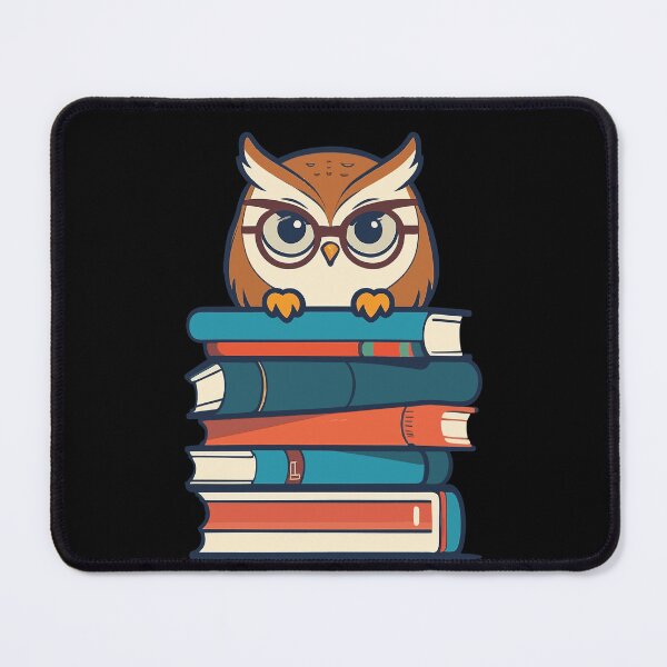 Item preview, Cute Book Owl For Avid Readers And Book Lovers designed and sold by LuminOrb.