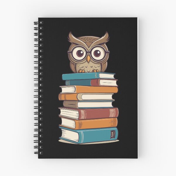 Item preview, Cute Book Loving Owl Sweet Bookworm Reading Owl designed and sold by LuminOrb.