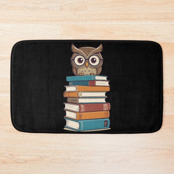 Item preview, Cute Book Loving Owl Sweet Bookworm Reading Owl designed and sold by LuminOrb.