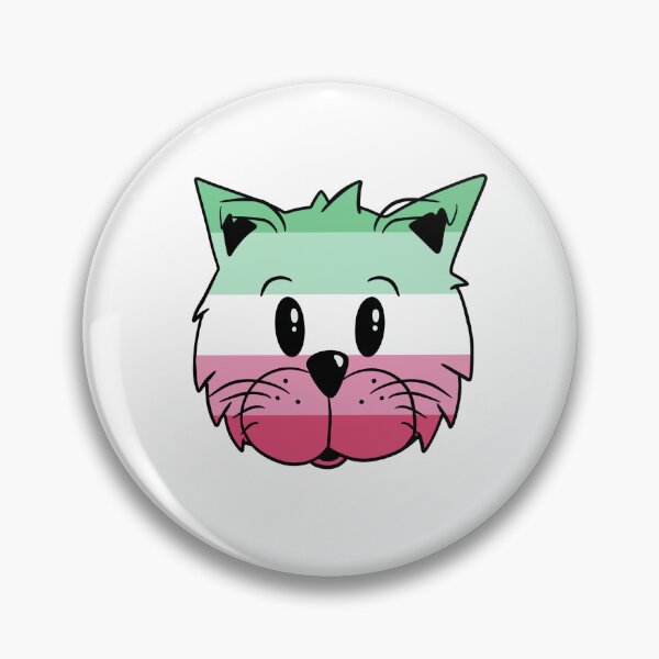Item preview, Abrosexual Flag Cat designed and sold by PineKonePixels.