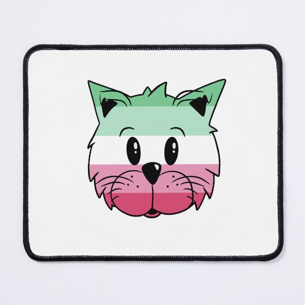 Item preview, Abrosexual Flag Cat designed and sold by PineKonePixels.
