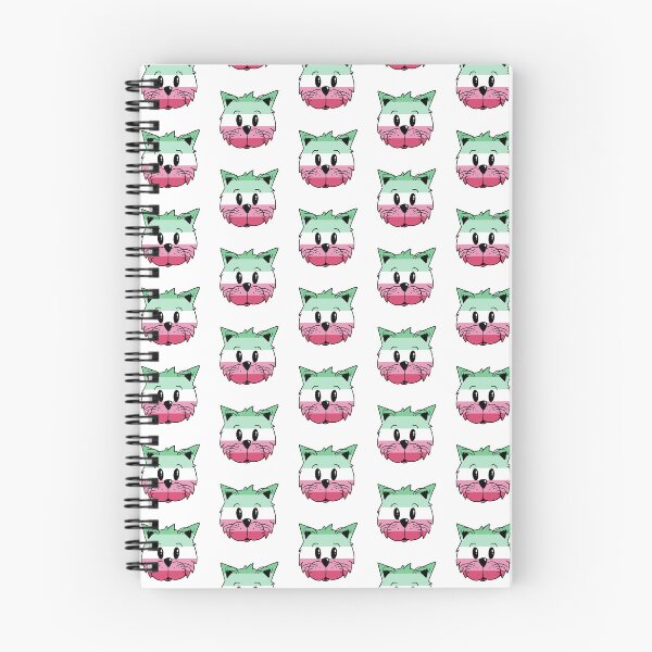 Item preview, Abrosexual Flag Cat designed and sold by PineKonePixels.