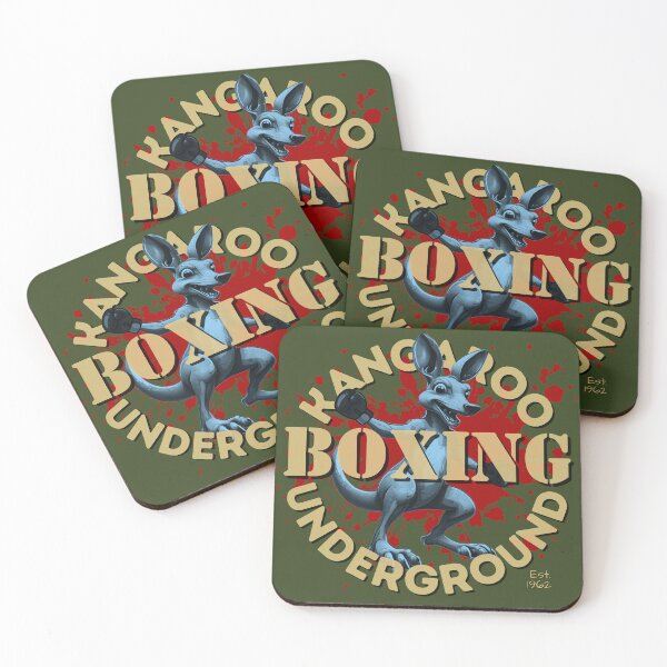 Item preview, Kangaroo Underground Boxing designed and sold by pUNKnown.