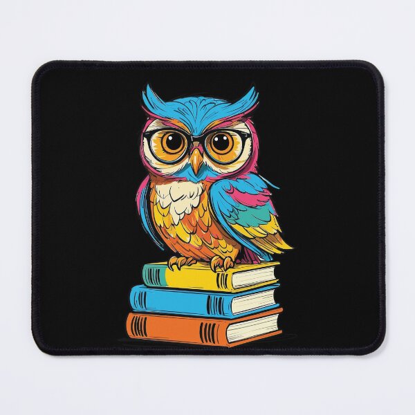 Item preview, Cute Book Owl Funny Book Lover Reading Owl designed and sold by LuminOrb.