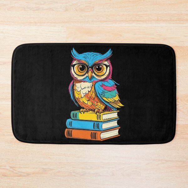 Item preview, Cute Book Owl Funny Book Lover Reading Owl designed and sold by LuminOrb.