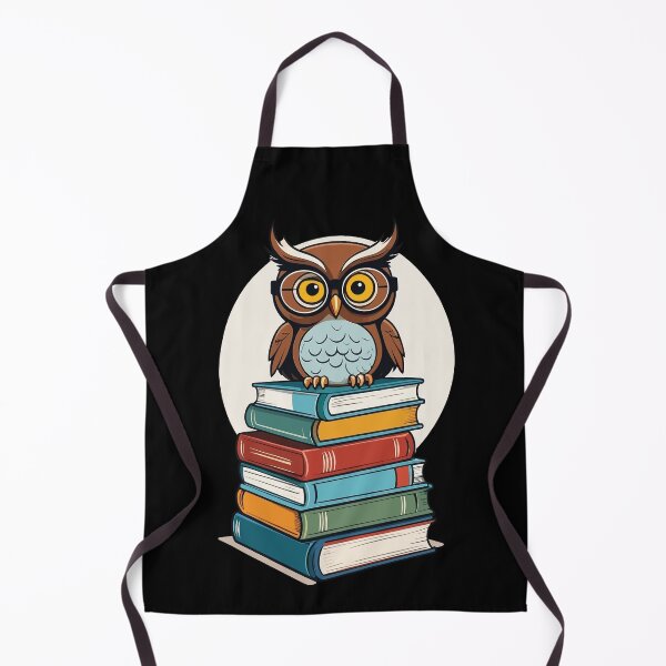 Item preview, Cute Book Owl Sweet Illustration Funny Bookworm designed and sold by LuminOrb.