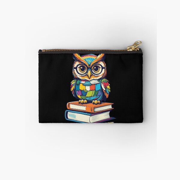 Item preview, Cute Book Owl Reading Fun Illustration designed and sold by LuminOrb.