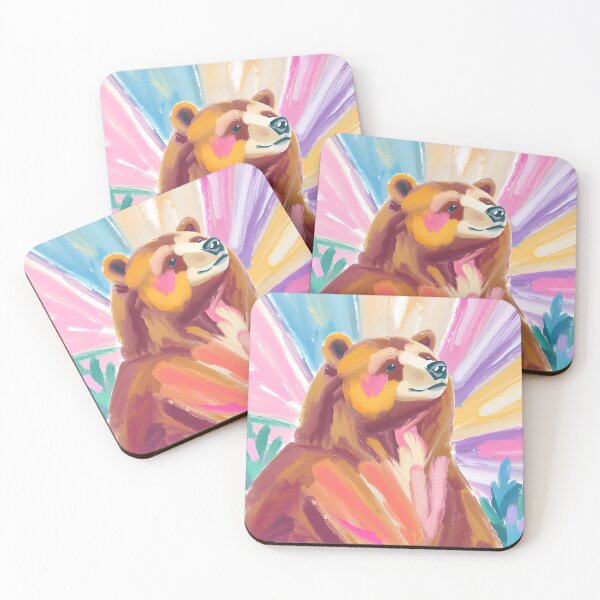 Item preview, SHINE LIKE A STAR | GRIZZLY BEAR designed and sold by MUDUGAMU.