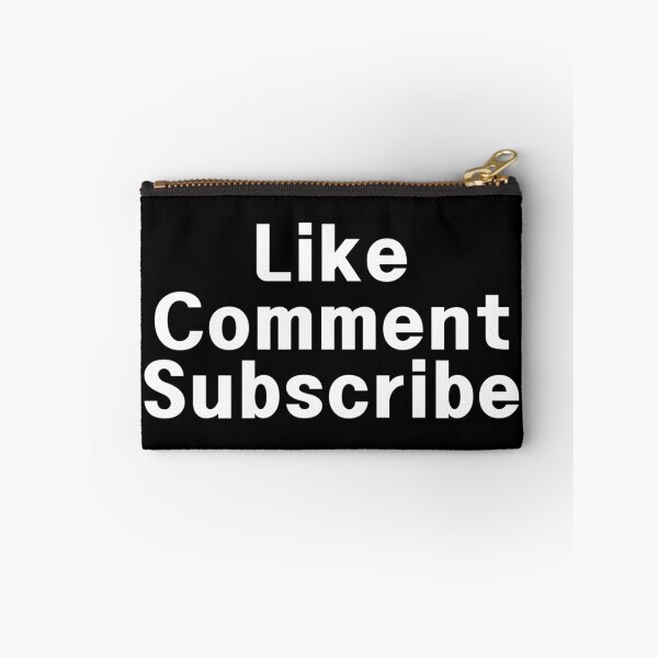 Item preview, Like Comment Subscribe designed and sold by Danemonte.