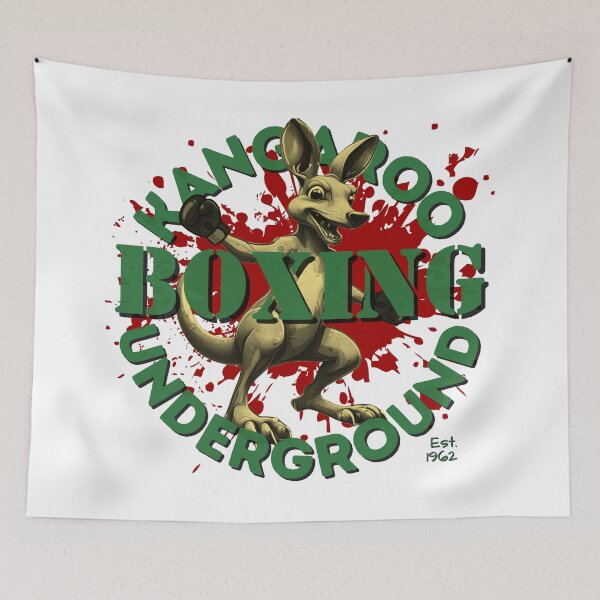 Item preview, Kangaroo Underground Boxing designed and sold by pUNKnown.