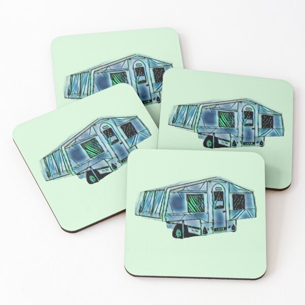 Item preview, Night Time Trailer Tent designed and sold by BeccaAelishe.