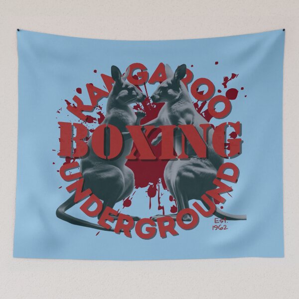 Item preview, Kangaroo Underground Boxing designed and sold by pUNKnown.
