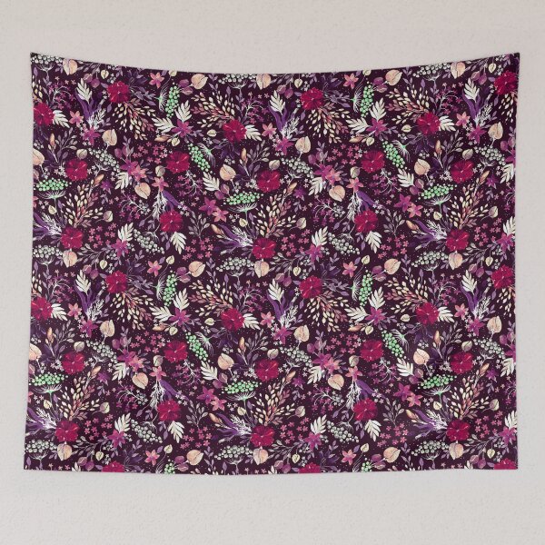 Item preview, Wild Grasses, Burgundy background designed and sold by Alex  Blud.