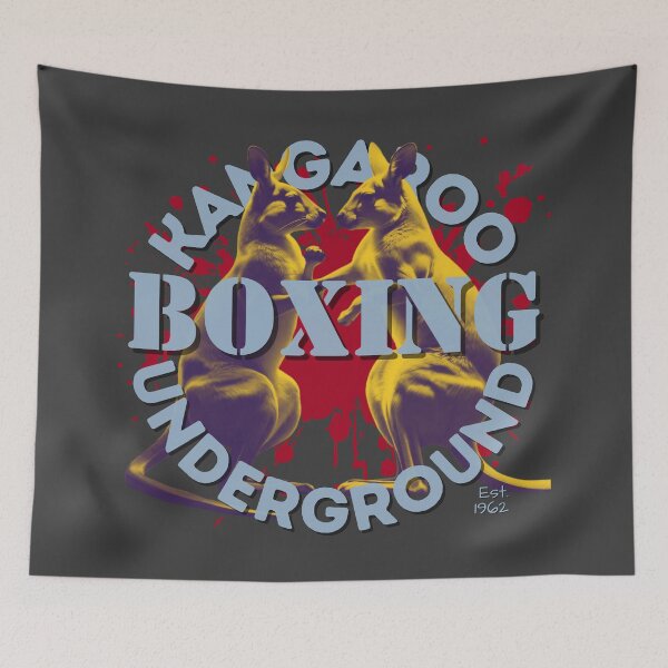 Item preview, Kangaroo Underground Boxing designed and sold by pUNKnown.
