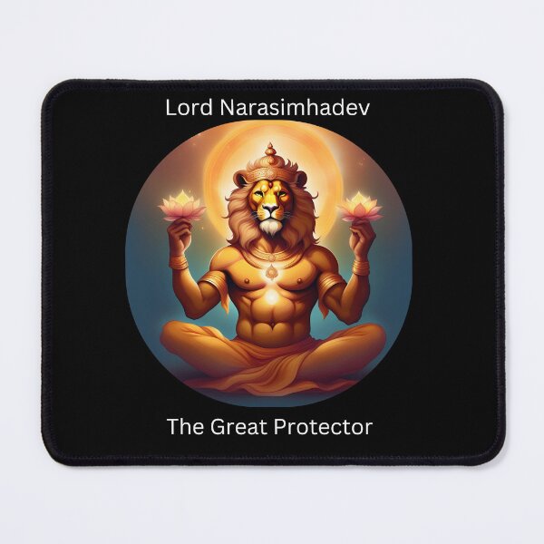 Item preview, lord narasimha designed and sold by NehaAgarwalDsgn.