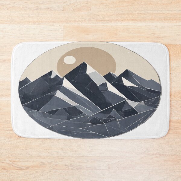 Item preview, Geometric Mountains designed and sold by merve02shop.
