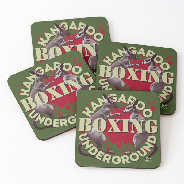 Item preview, Kangaroo Underground Boxing designed and sold by pUNKnown.