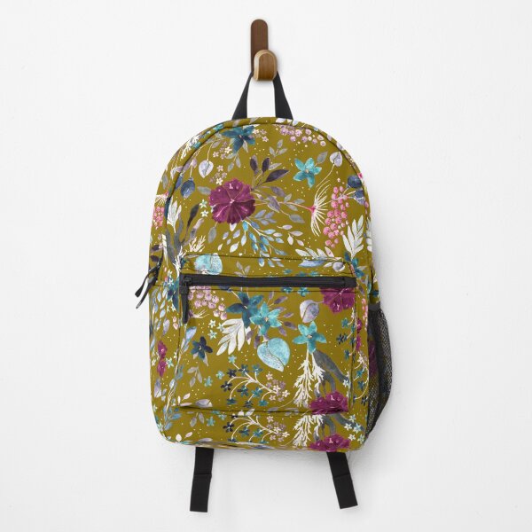 Item preview, Wild Grasses, Mustard background designed and sold by Alex Blud.