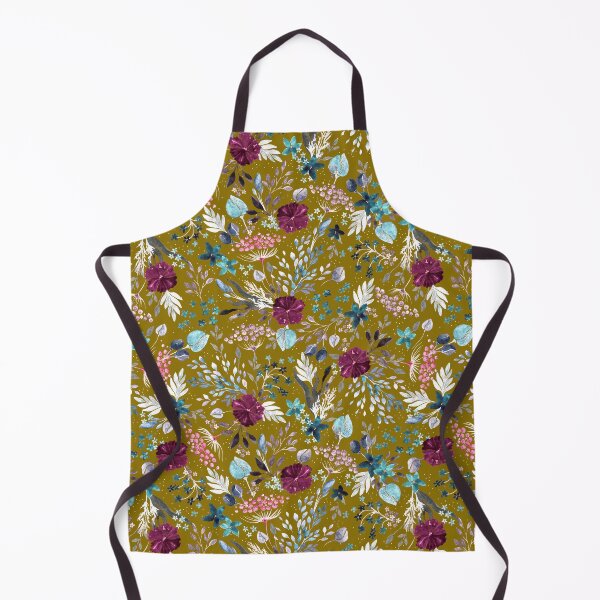 Item preview, Wild Grasses, Mustard background designed and sold by Alex  Blud.
