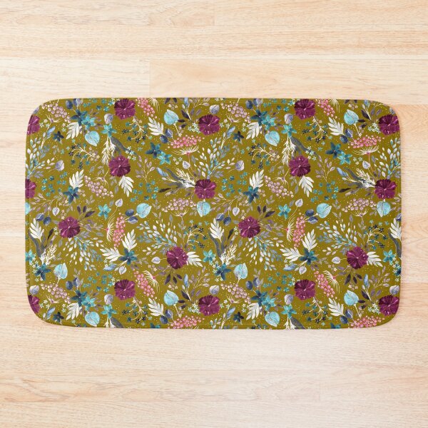 Item preview, Wild Grasses, Mustard background designed and sold by Alex  Blud.